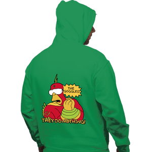 Secret_Shirts Pullover Hoodies, Unisex / Small / Irish Green The Goggles