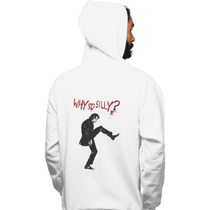 Shirts Zippered Hoodies, Unisex / Small / White Silly
