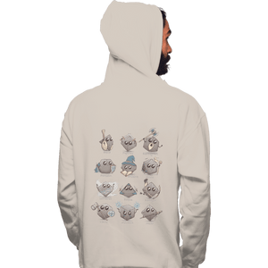 Shirts Zippered Hoodies, Unisex / Small / White Kawaii DnD Classes