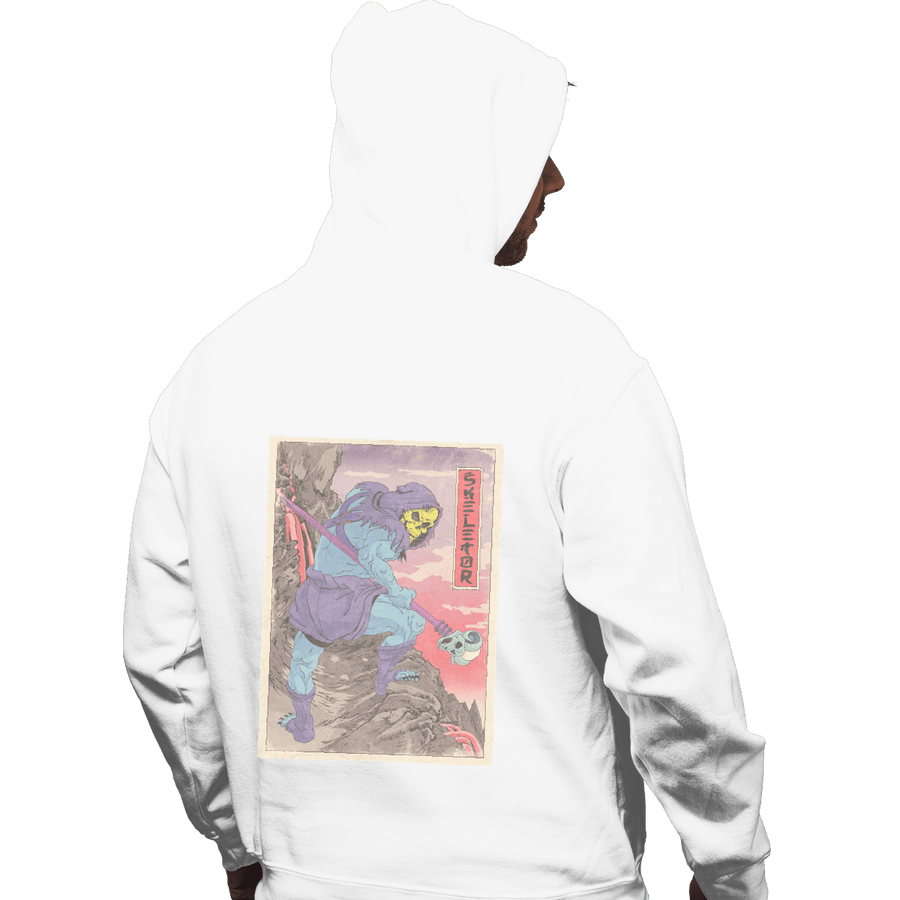 Shirts Zippered Hoodies, Unisex / Small / White Skeletor