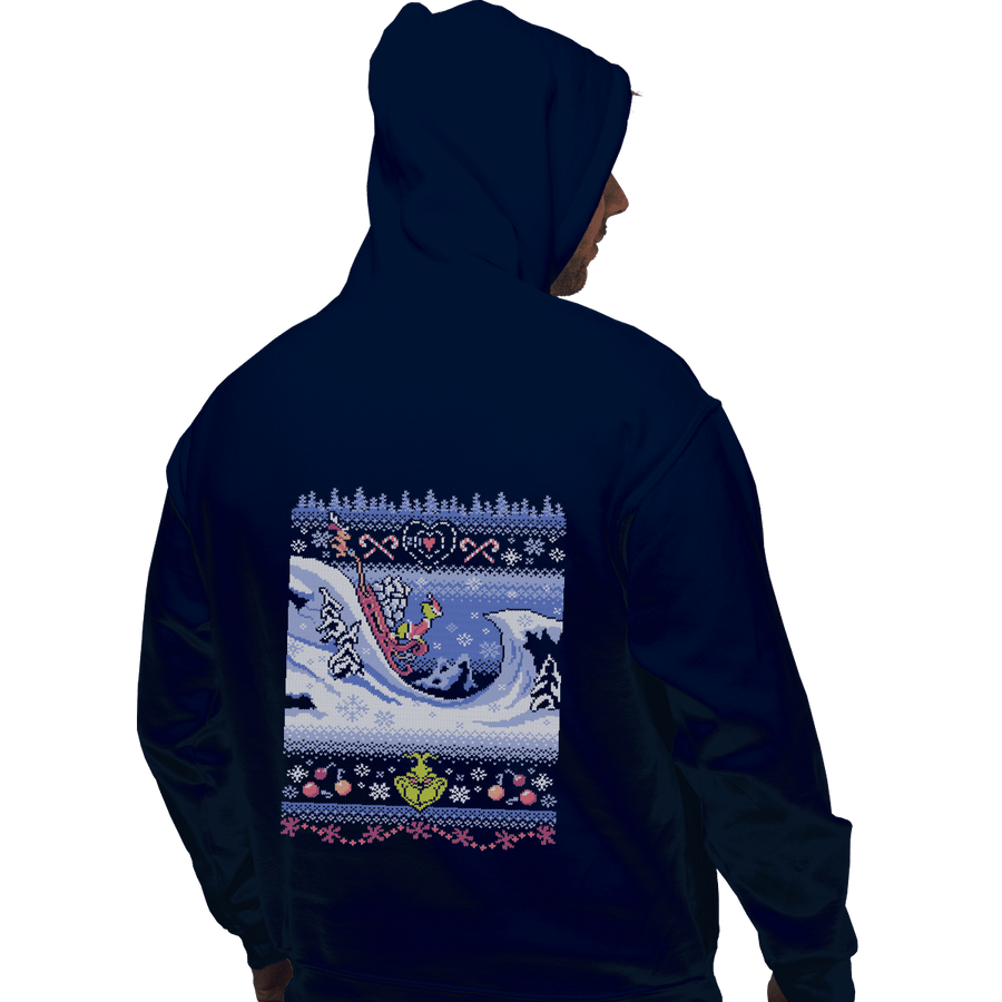 Shirts Zippered Hoodies, Unisex / Small / Navy Cuddly As A Cactus