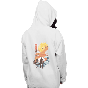 Shirts Zippered Hoodies, Unisex / Small / White Ukiyo Tidus