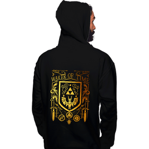 Daily_Deal_Shirts Pullover Hoodies, Unisex / Small / Black Waker Of Time