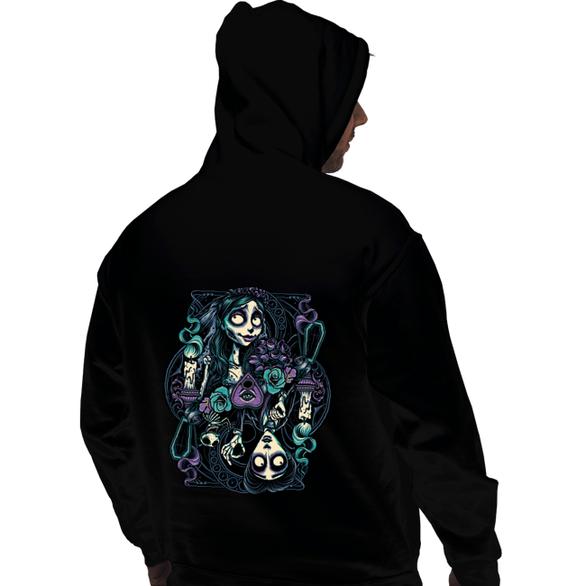 Daily_Deal_Shirts Pullover Hoodies, Unisex / Small / Black Bride & Victor Card