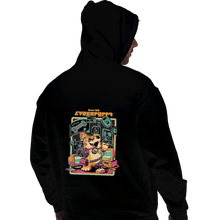 Load image into Gallery viewer, Shirts Zippered Hoodies, Unisex / Small / Black Corgypunk
