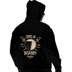 Daily_Deal_Shirts Pullover Hoodies, Unisex / Small / Black Cliffs Of Insanity Climbing Club