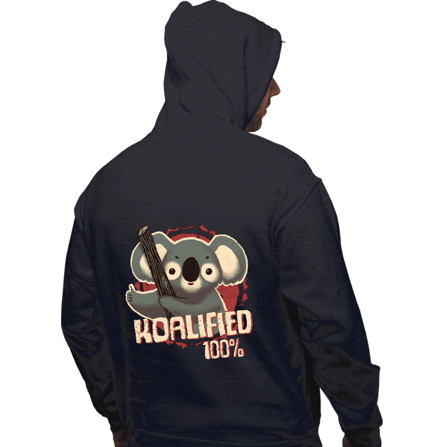 Shirts Pullover Hoodies, Unisex / Small / Dark Heather 100% Koalified