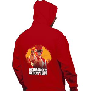 Shirts Pullover Hoodies, Unisex / Small / Red Red Ranger Redemption