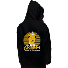 Load image into Gallery viewer, Shirts Zippered Hoodies, Unisex / Small / Black Akeem
