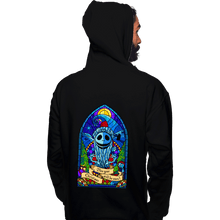 Load image into Gallery viewer, Daily_Deal_Shirts Pullover Hoodies, Unisex / Small / Black Stained Glass Xmas
