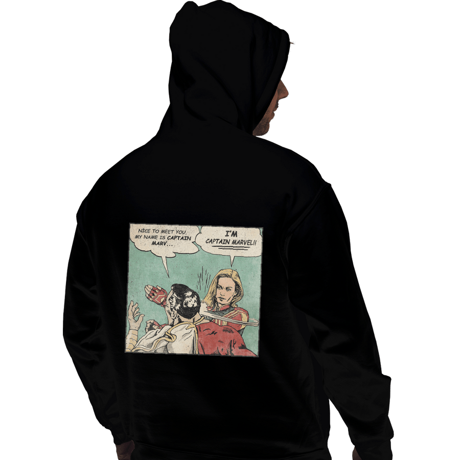 Shirts Pullover Hoodies, Unisex / Small / Black I'm Captain Marvel!