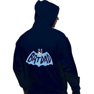 Daily_Deal_Shirts Pullover Hoodies, Unisex / Small / Navy Batdad