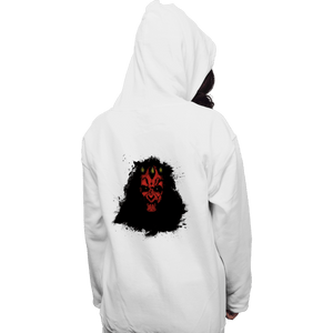 Shirts Pullover Hoodies, Unisex / Small / White Sith Splatter