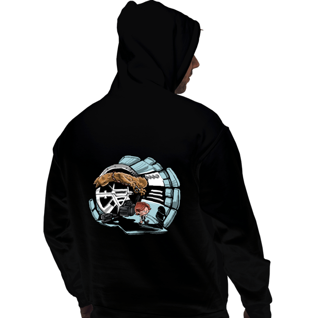 Daily_Deal_Shirts Pullover Hoodies, Unisex / Small / Black Han And Chewie