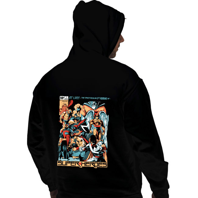 Secret_Shirts Pullover Hoodies, Unisex / Small / Black HB Superheroes