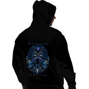 Daily_Deal_Shirts Pullover Hoodies, Unisex / Small / Black Wakanda Forever