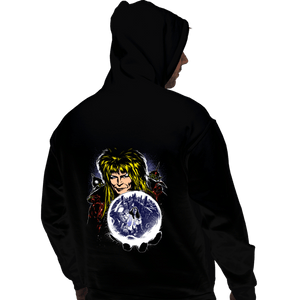 Daily_Deal_Shirts Pullover Hoodies, Unisex / Small / Black Maze Goblin King
