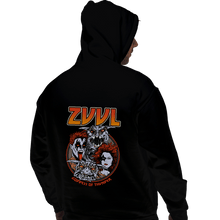 Load image into Gallery viewer, Shirts Pullover Hoodies, Unisex / Small / Black Zuul Metal
