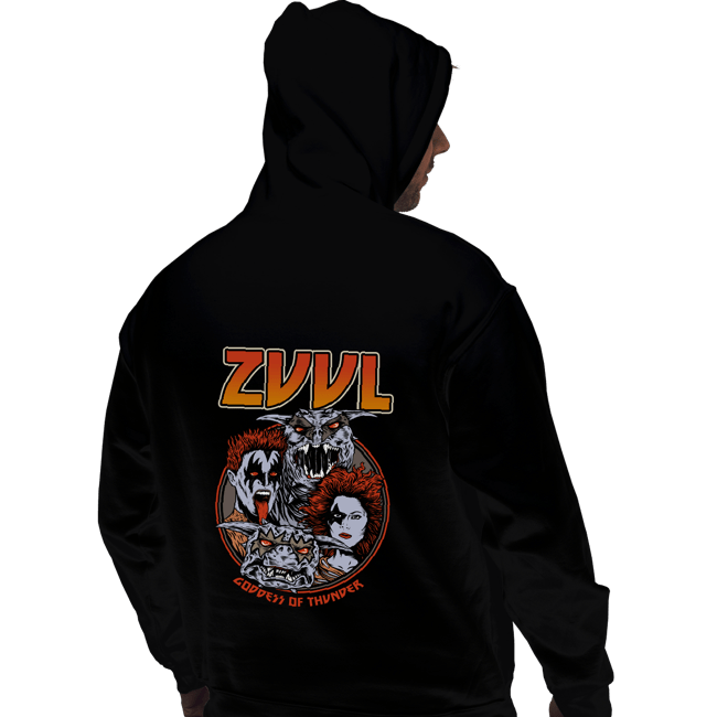 Shirts Pullover Hoodies, Unisex / Small / Black Zuul Metal
