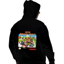 Load image into Gallery viewer, Daily_Deal_Shirts Pullover Hoodies, Unisex / Small / Black SuperJurassic Kart
