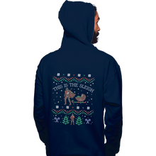 Load image into Gallery viewer, Shirts Pullover Hoodies, Unisex / Small / Navy This Is The Sleigh
