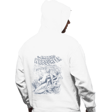 Load image into Gallery viewer, Shirts Pullover Hoodies, Unisex / Small / White Web Surfer
