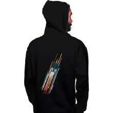 Load image into Gallery viewer, Daily_Deal_Shirts Pullover Hoodies, Unisex / Small / Black At Warp Speed
