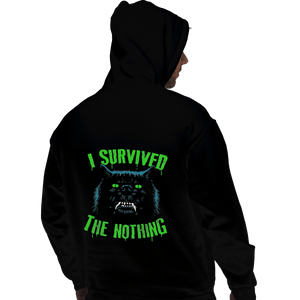 Shirts Pullover Hoodies, Unisex / Small / Black I Survived The Nothing