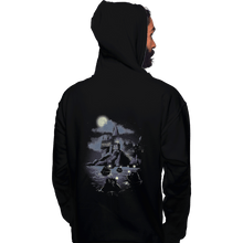 Load image into Gallery viewer, Shirts Pullover Hoodies, Unisex / Small / Black Magic Night
