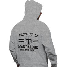 Load image into Gallery viewer, Secret_Shirts Pullover Hoodies, Unisex / Small / Sports Grey Property Of Mandalore
