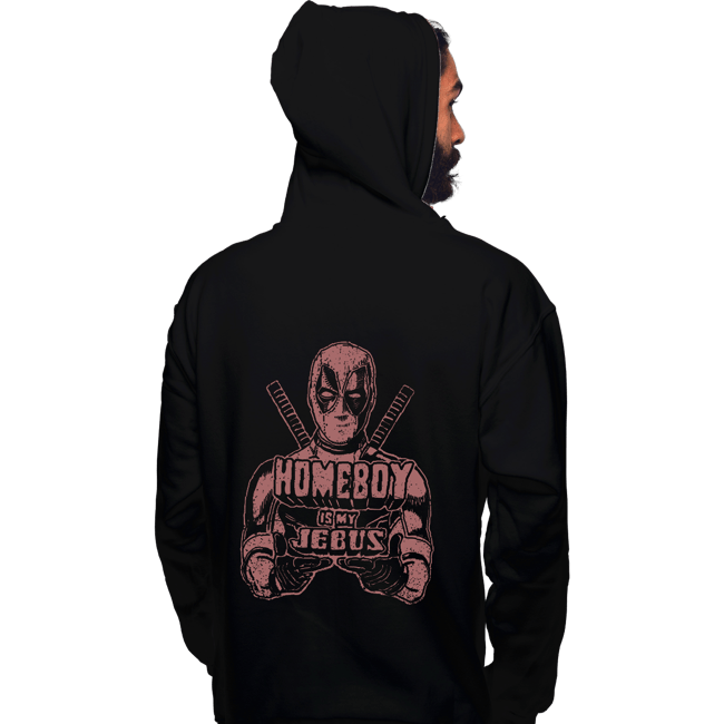 Shirts Pullover Hoodies, Unisex / Small / Black Homeboy Is My Jebus