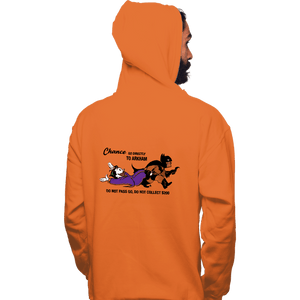 Secret_Shirts Pullover Hoodies, Unisex / Small / Orange Go  Directly To Arkham