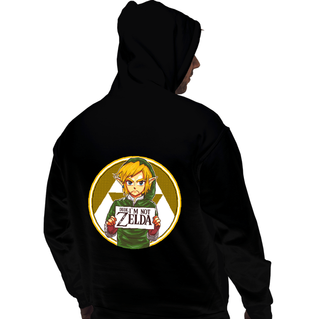 Secret_Shirts Pullover Hoodies, Unisex / Small / Black Not Zelda!