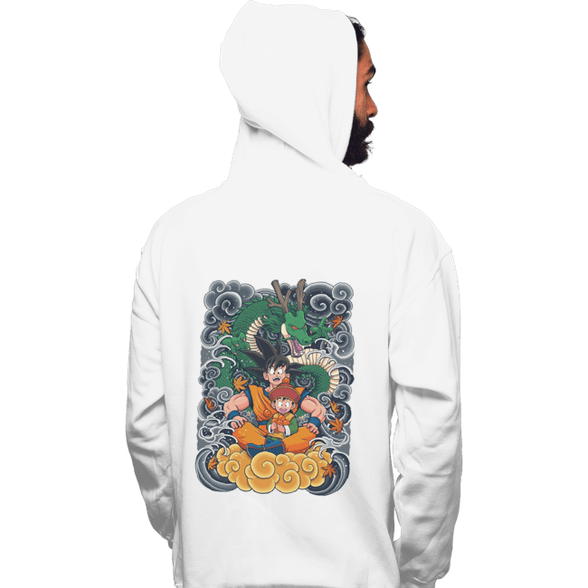 Shirts Pullover Hoodies, Unisex / Small / White Goku and Gohan