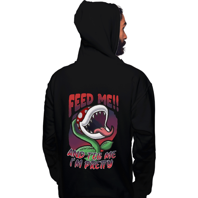 Secret_Shirts Pullover Hoodies, Unisex / Small / Black Piranha