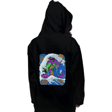 Load image into Gallery viewer, Shirts Zippered Hoodies, Unisex / Small / Black Eva-01 Wave
