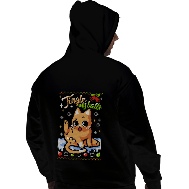 Secret_Shirts Pullover Hoodies, Unisex / Small / Black Jingle Balls