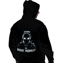 Load image into Gallery viewer, Shirts Pullover Hoodies, Unisex / Small / Black Night Monkey
