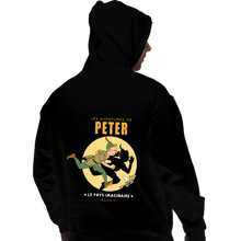 Load image into Gallery viewer, Shirts Pullover Hoodies, Unisex / Small / Black Les Adventures De Peter
