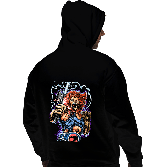 Secret_Shirts Pullover Hoodies, Unisex / Small / Black Lion-O