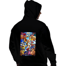 Load image into Gallery viewer, Shirts Pullover Hoodies, Unisex / Small / Black X-Men VS Street Fighter
