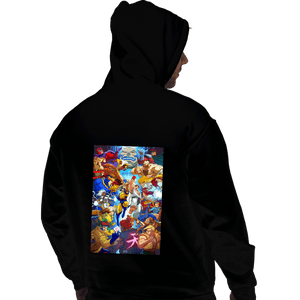 Shirts Pullover Hoodies, Unisex / Small / Black X-Men VS Street Fighter