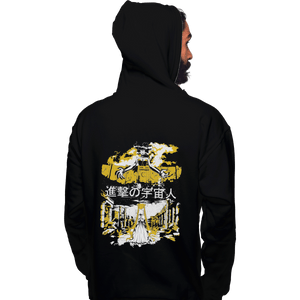 Shirts Pullover Hoodies, Unisex / Small / Black Attack on Moon
