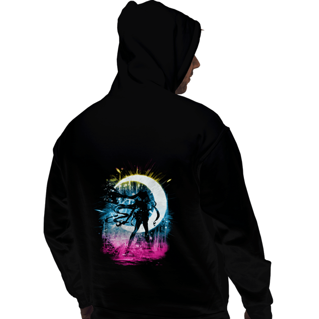 Shirts Pullover Hoodies, Unisex / Small / Black Sailor Moon Storm