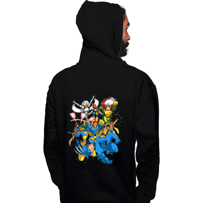 Secret_Shirts Pullover Hoodies, Unisex / Small / Black 90s Mutant