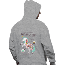 Load image into Gallery viewer, Shirts Pullover Hoodies, Unisex / Small / Sports Grey Anatomy Of A Unicorn
