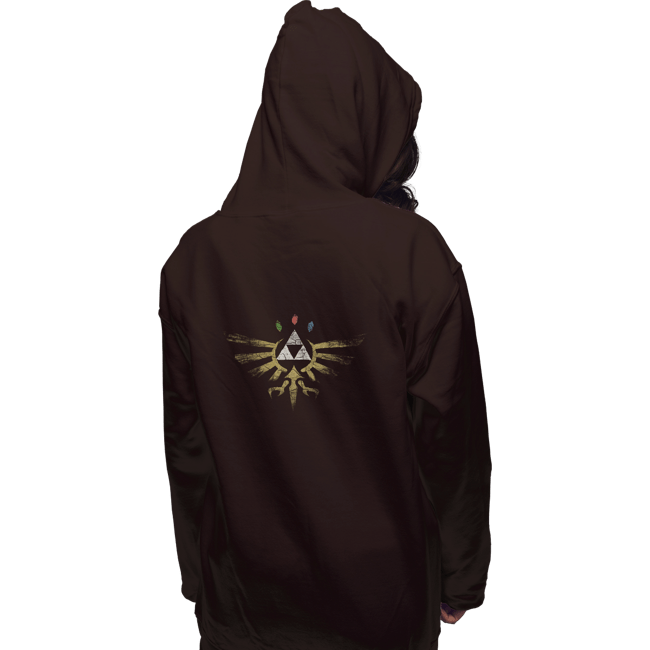 Shirts Pullover Hoodies, Unisex / Small / Dark Chocolate True Hyrule Power