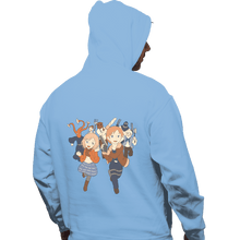 Load image into Gallery viewer, Daily_Deal_Shirts Pullover Hoodies, Unisex / Small / Royal Blue Chibi Village
