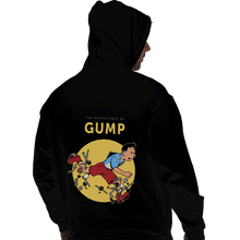 Load image into Gallery viewer, Daily_Deal_Shirts Pullover Hoodies, Unisex / Small / Black The Adventures Of Gump
