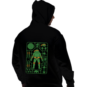 Daily_Deal_Shirts Pullover Hoodies, Unisex / Small / Black Michelangelo Model Sprue